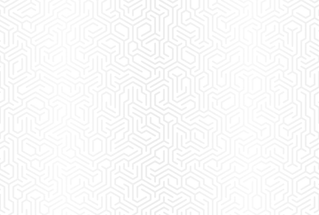 Valkoinen geometrinen kuvio valkoisella taustalla