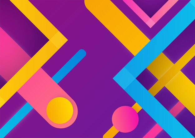 Värikäs abstrakti tausta. Geometriset muodot, vektoriteknologiatausta suunnitteluun, esitteisiin, verkkosivustoihin, mainoslehtisiin. Geometriset muodot, taustakuva julisteisiin, sertifikaatteihin, esityksiin ja aloitussivuihin