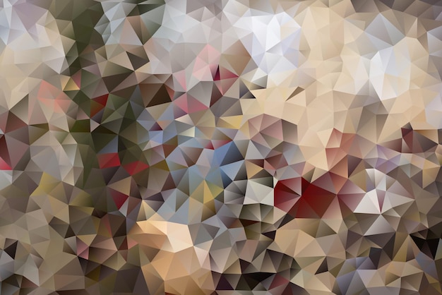 Vector abstract background of triangles