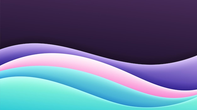 Vector abstract background with gradient color and dynamic shadow on background. Eps 10
