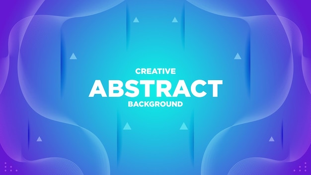 Vector Abstract Blue and Purple Gradient Colour Background
