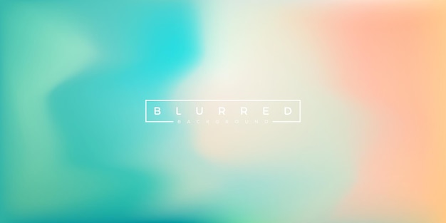 Vector abstract blurred with gradient background 01