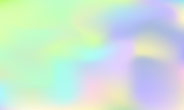 Vector abstract hologram gradient background