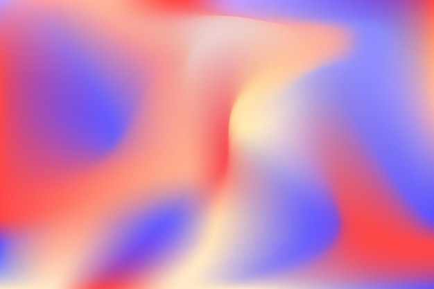 Vector abstract wave holographic background