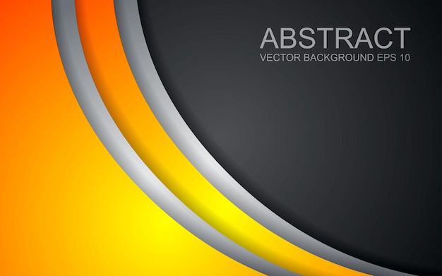 vector background of overlapping curves with space for text design