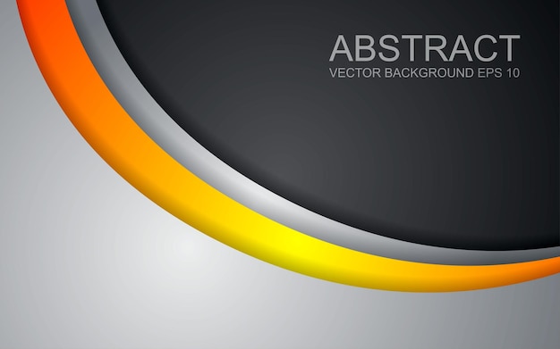 vector background of overlapping curves with space for text design