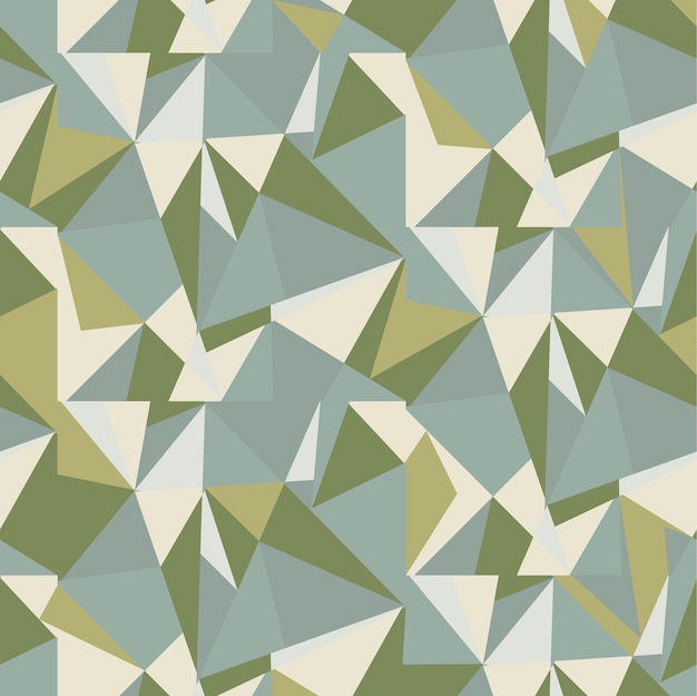 Vector background triangles green