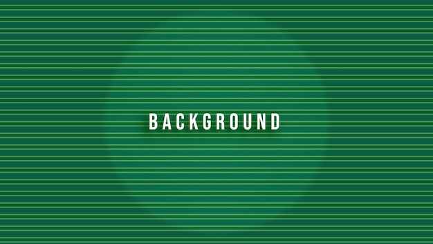 Vector background with straight green stripes to the edges
