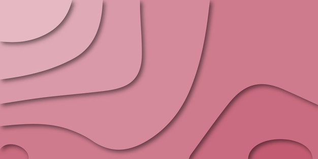 Vector banner for web. Business papercut background.