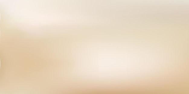 Vector beige gradient background simple and soft light brown gold texture soft solid plain grunge
