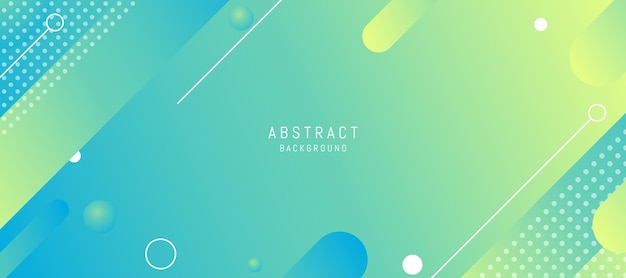 vector blue and yellow gradient geometric shape background