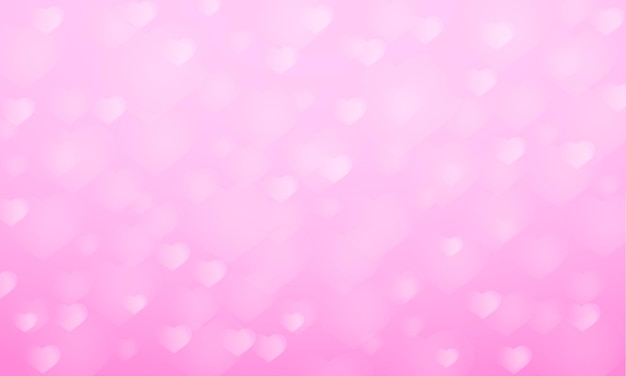 Vector blurred valentine's day wallpaper