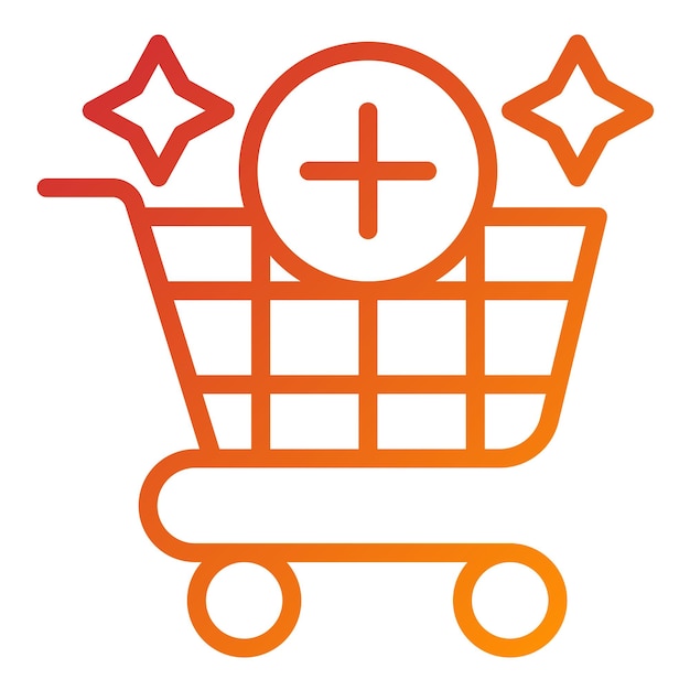Vector Design Add to Cart Icon Style