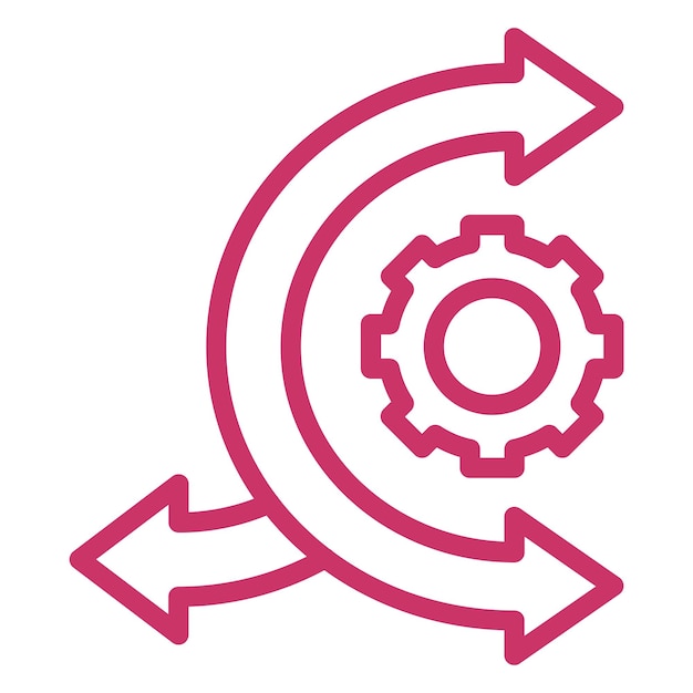 vector design agile icon style
