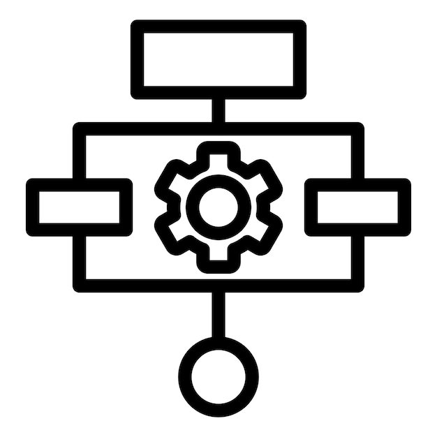 vector design algorithm icon style