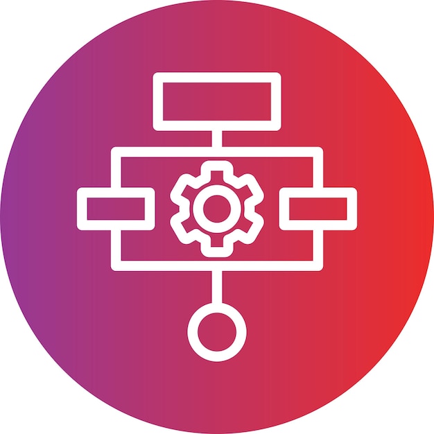 vector design algorithm icon style