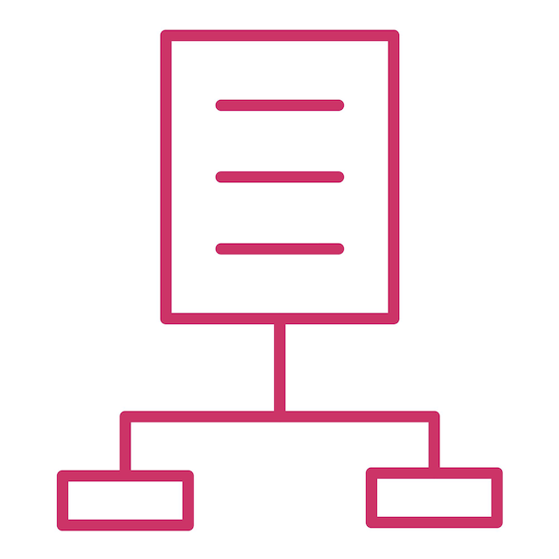 Vector Design Algorithm Icon Style