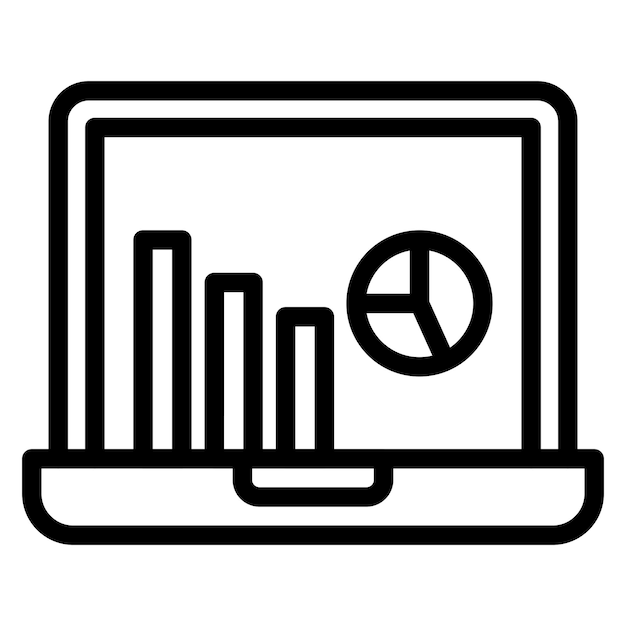 Vector Design Analytics Icon Style