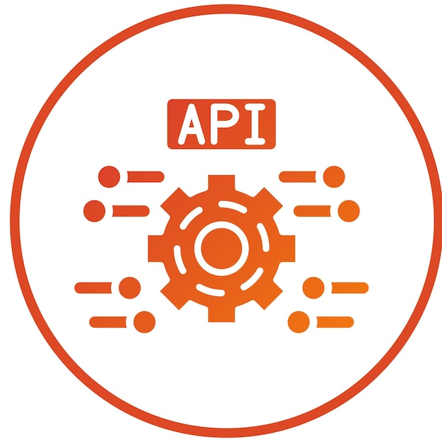 vector design api icon style