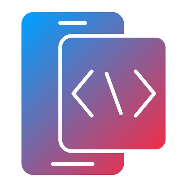 Vector Design App Development Icon Style