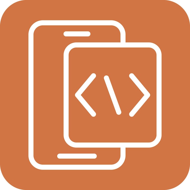 Vector Design App Development Icon Style