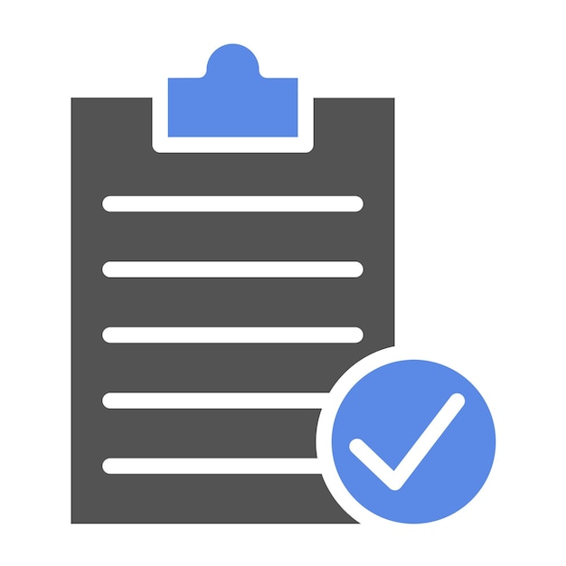 vector design assessment icon style