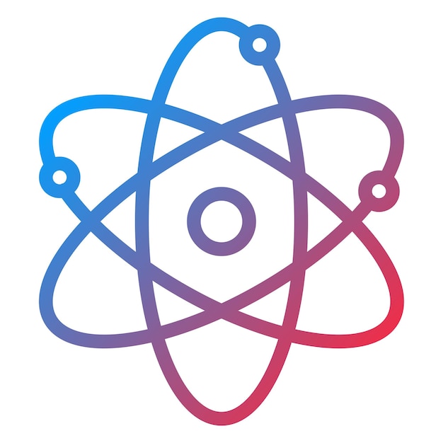 Vector Design Atoms Icon Style