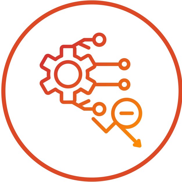 Vector Design Automation Drawbacks Icon Style