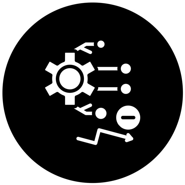 Vector Design Automation Drawbacks Icon Style