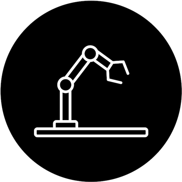 Vector Design Autonomous Robotics Icon Style