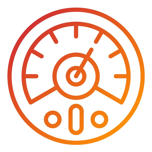Vector Design Barometer Icon Style