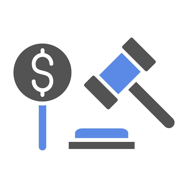 Vector Design Bid Icon Style