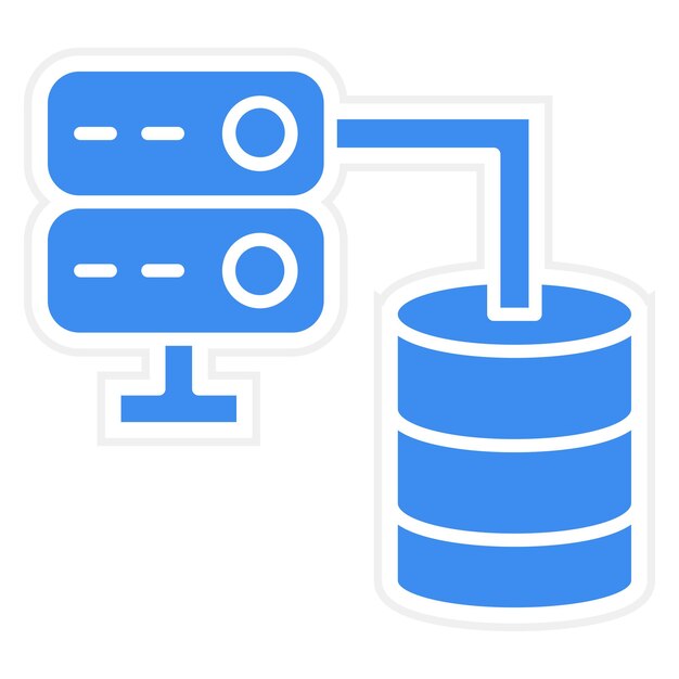 Vector Design Big Data Icon Style