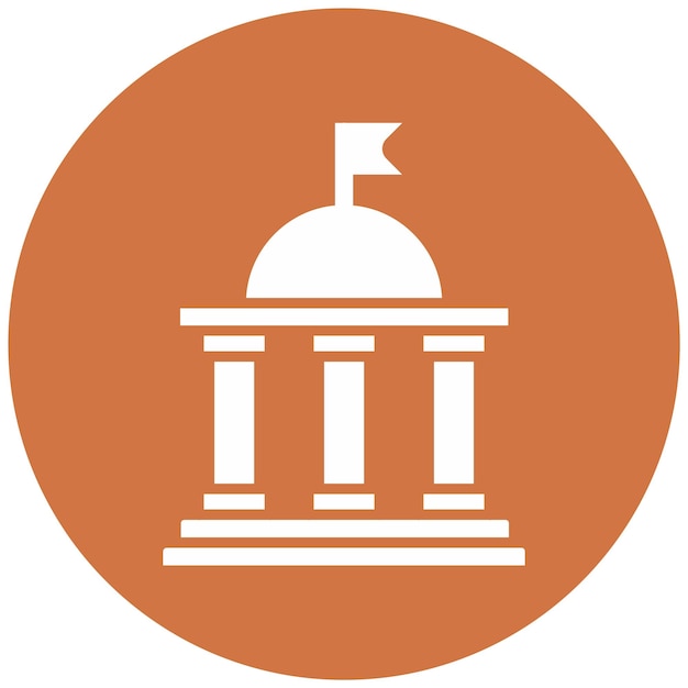 Vector Design Big Government Icon Style