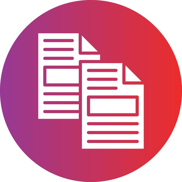 vector design body copy icon style