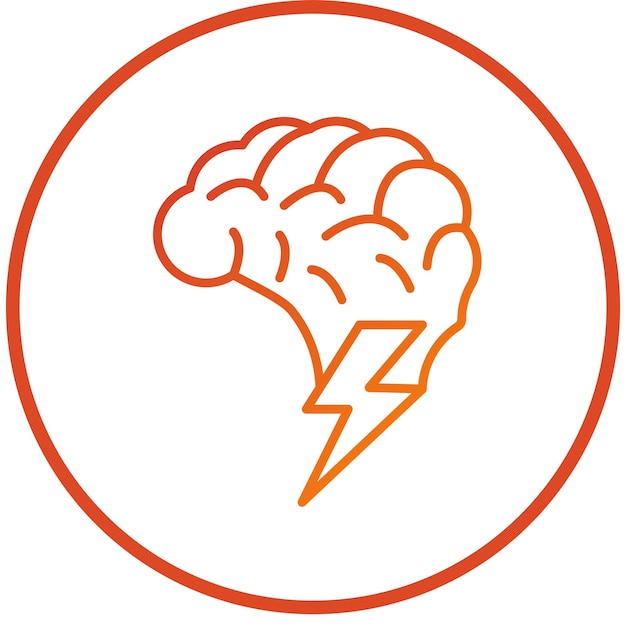 Vector Design Brainstorming Icon Style