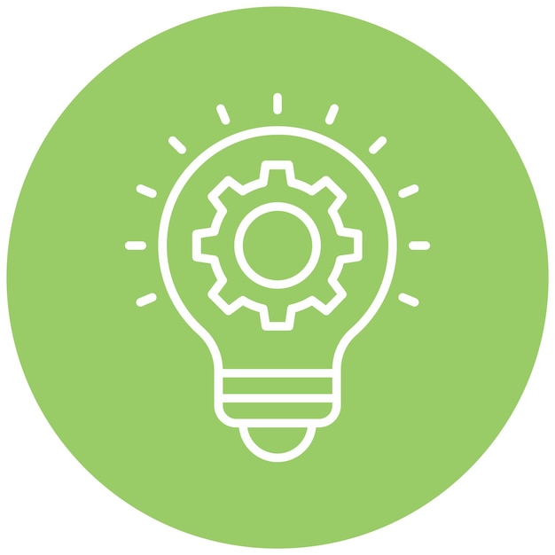 vector design business idea icon style