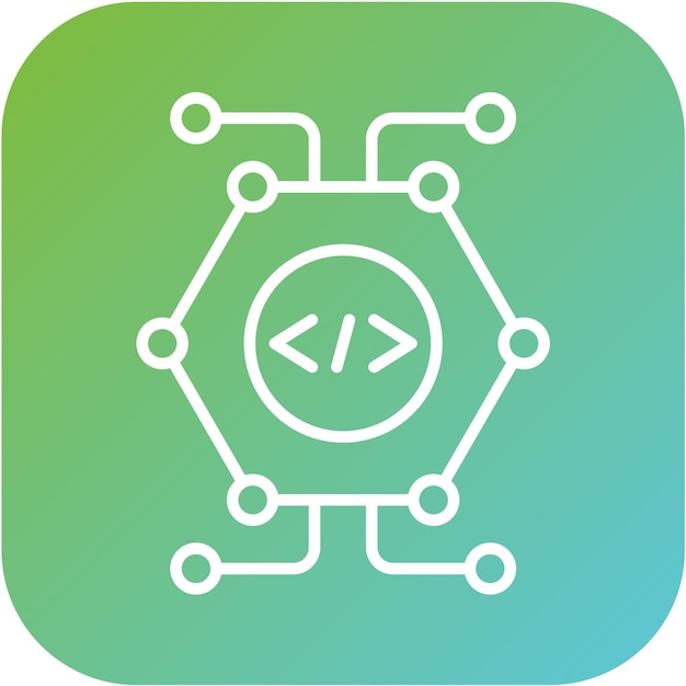 Vector Design Cell Reprogramming Icon Style