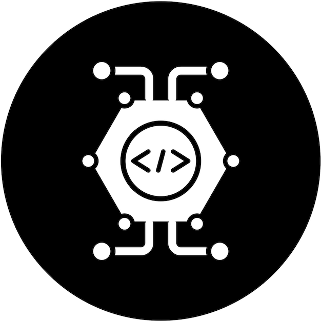 vector design cell reprogramming icon style