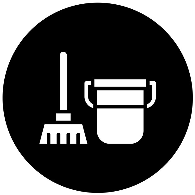 Vector Design Cleaning Icon Style