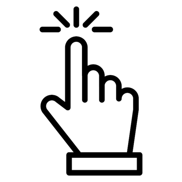Vector Design Clicks Icon Style