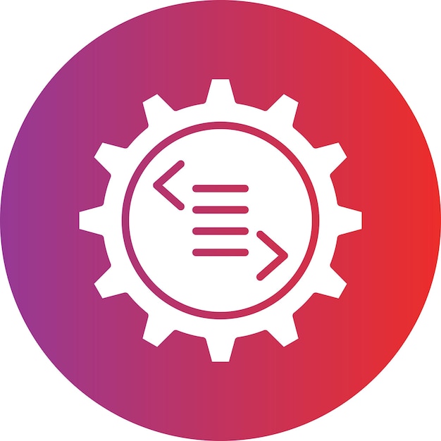 Vector Design Code Settings Icon Style