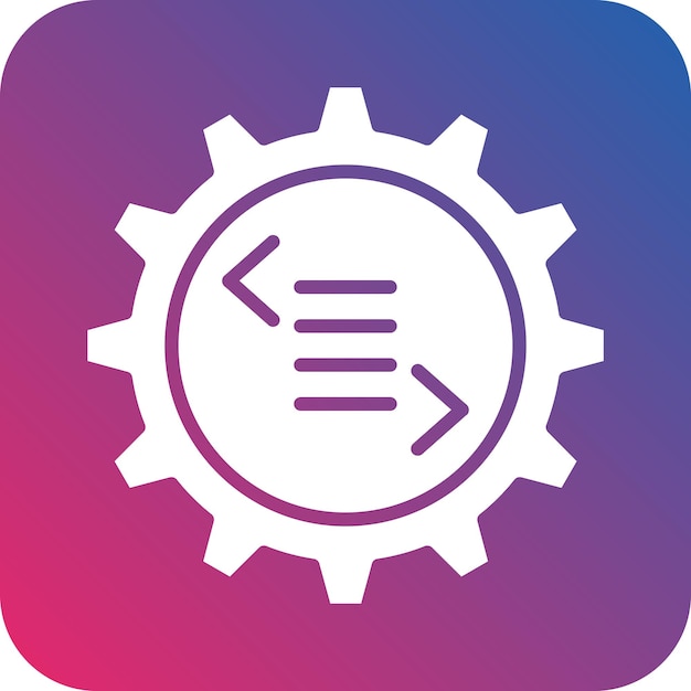 Vector Design Code Settings Icon Style