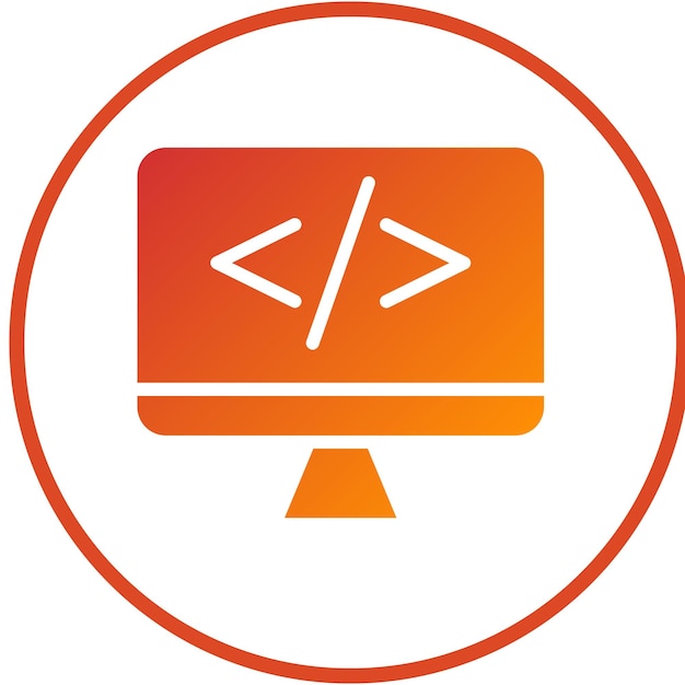 vector design coding tools icon style