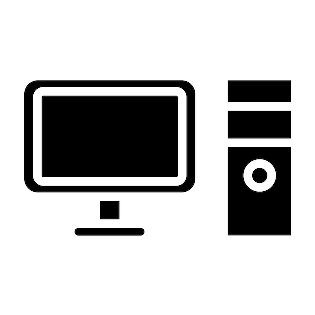 Vector Design Computer Icon Style