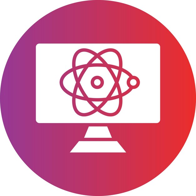 Vector Design Computer Science Icon Style
