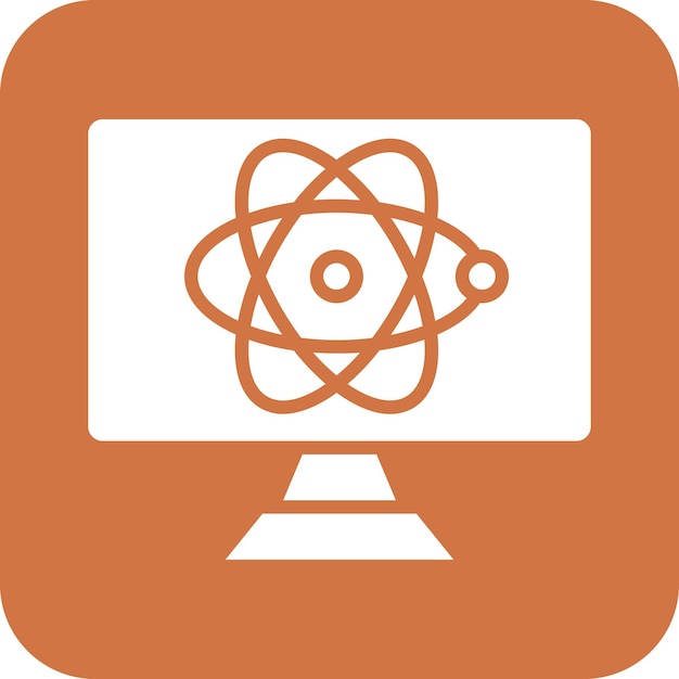Vector Design Computer Science Icon Style