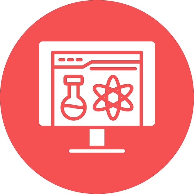 Vector Design Computer Science Icon Style