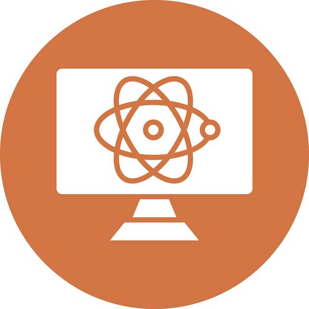 Vector Design Computer Science Icon Style