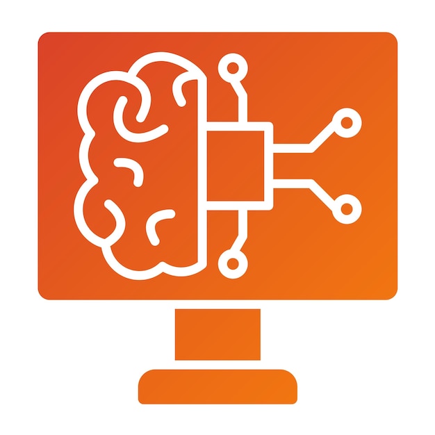 Vector Design Computer Science Icon Style